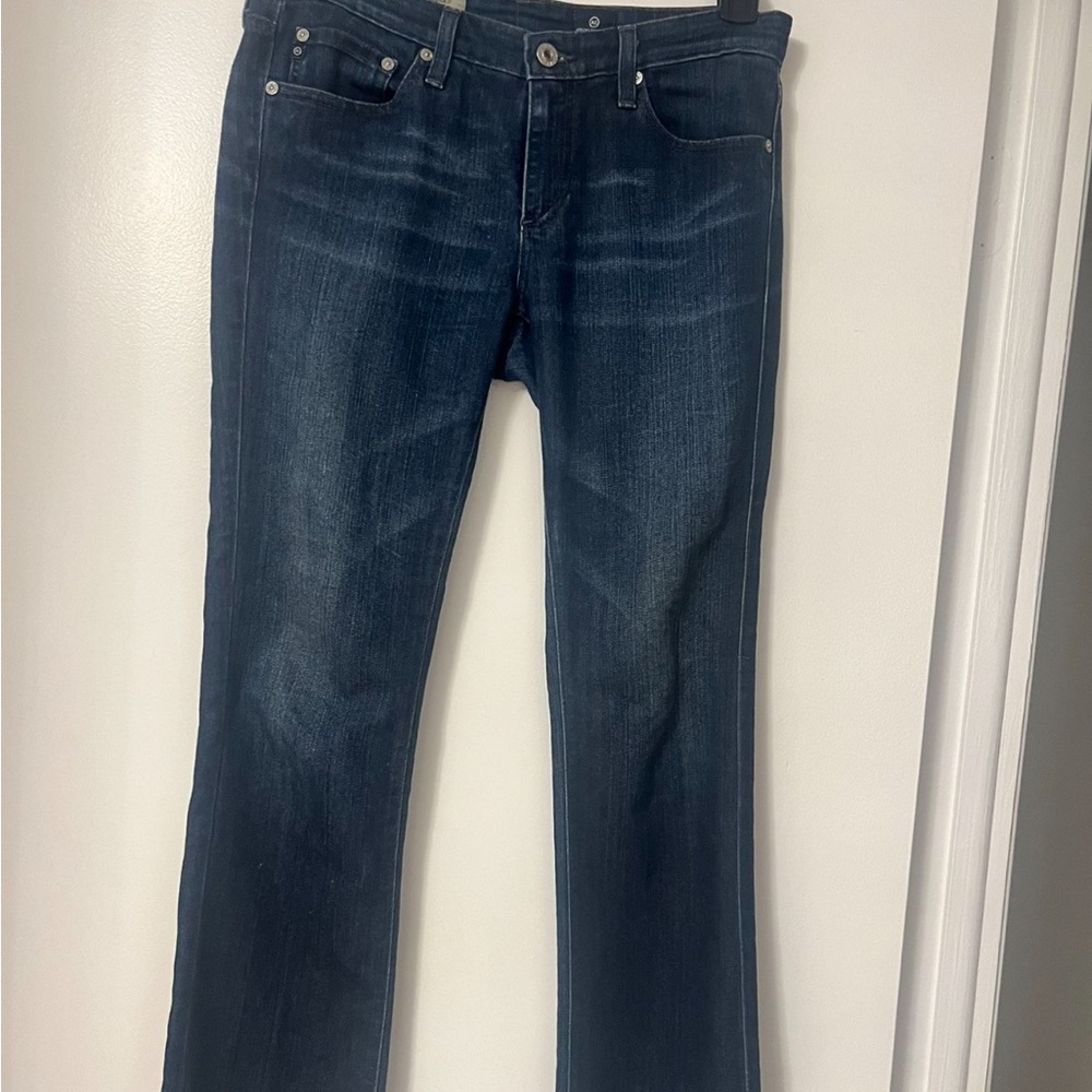 Ag Adriano Goldschmied Blue Boot Cut Jeans